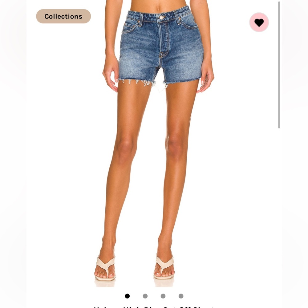 GRLFRND Helena high rise cut off short